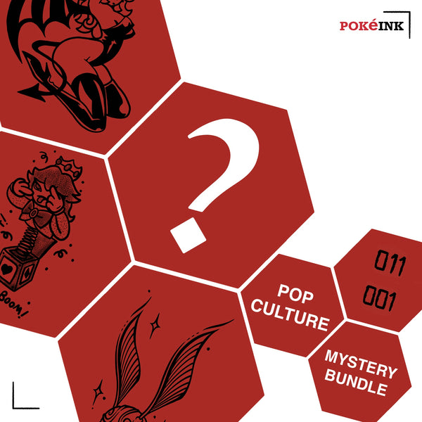 Pop Culture Temporary Tattoo Mystery Bundle