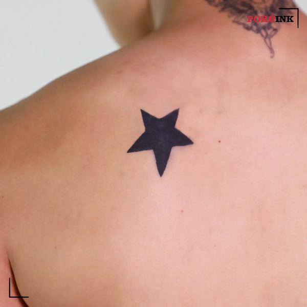 Anime Star Mark Tattoo